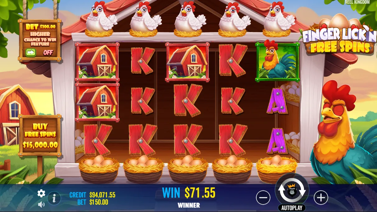 Finger Lick'n Free Spins demo